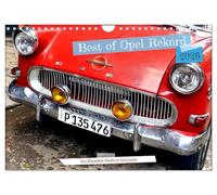 Best of Opel Rekord - Ein Klassiker Made in Germany (Wandkalender 2026 DIN A4 quer), CALVENDO Monatskalender: Der legendäre Opel P1 unterwegs in Kuba