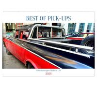 BEST OF PICK-UPS - Pritschenwagen Made in USA (Wandkalender 2026 DIN A2 quer), CALVENDO Monatskalender: Oldtimer amerikanischer Pick-ups in Kuba