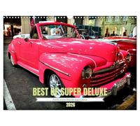 Best of Super Deluxe - Fords erstes Nachriegscabrio (Wandkalender 2026 DIN A3 quer), CALVENDO Monatskalender: Der Ford Super Deluxe unterwegs in Havanna