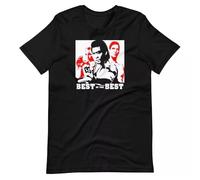 Best of The Best Movie Karate Black Graphic Tee Shirt Black XL