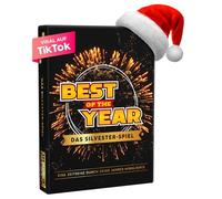 BEST OF THE YEAR DAS SILVESTER-SPIEL - Jahres-Highlights wieder erleben - Geschenkidee, Partyspiele, Wichtelgeschenk, Spiele für Erwachsene & Kinder, 1-10 Spieler ab 6 Jahre