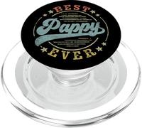 Best Pappy Ever Father's Day Pappy Gifts Vintage Emblem PopSockets PopGrip per MagSafe