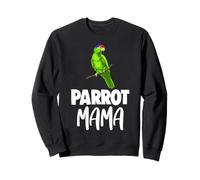 Best Parrot Mama Tee Shirt da donna Funny Pet Lovers Gifts Felpa