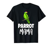 Best Parrot Mama Tee Shirt Women Funny Pet Lovers Gifts Maglietta