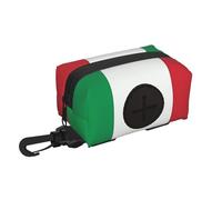 Best pet supplies bandiera italiana, per passeggiate, parco e uso esterno, morbido e resistente.