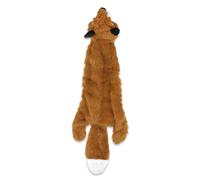 Best Pet Supplies Giocattoli per Cani 2 in 1 con Tessuto Morbido e Resistente per Animali Domestici, Senza Imbottitura per Giochi Interni, Supporta morsi e Giochi Attivi, Volpe, Piccola