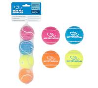 Best Pet Supplies, Giocattoli squillanti per cani, confezione da 4, giocattoli interattivi resistenti per lanciare e recuperare, supportano l'esercizio fisico e l'addestramento del comportamentale