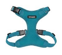 Best Pet Supplies Voyager Pettorina per animali domestici con chiusura Step-in, per tutte le condizioni atmosferiche, regolabile, per cani e gatti, turchese, XS