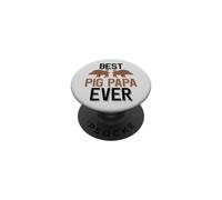 Best Pig Papa Ever Caccia al cinghiale PopSockets PopGrip Adesivo