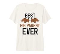 Best Pig Parent Ever Caccia al Cinghiale Maglietta Premium