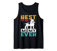 Best Pit Bull Dog Mommy Ever For Mom Funny Dogs Lover Canotta