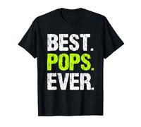 Best Pops Ever Cool Funny Maglietta