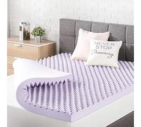 Best Price Mattress Coprimaterasso in memory foam a forma di cassa per uova da 7,6 cm, con infusione lenitiva di lavanda, certificato CertiPUR-US, king size