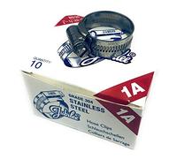 Best Price Square Jubilee® SS304 - Fascetta stringitubo in acciaio INOX, 22-30 mm, 10 pezzi