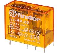 FIN 40.52.8 24V - Relè a innesto, 2x UM, 250 V/8 A, 24 VCA, RM 5,0 mm