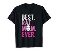 Best Rat Mom Ever | Cute Pet Mouse or Rat Mother Gift Maglietta