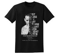 Best Rock Fans of Linkin-Park Legend Chester-Bennington Music Black Mens T-Shirt 3XL