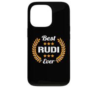 Best Rudi Ever Divertente detto Nome Rudi Custodia per iPhone 13 Pro