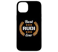 Best Rudi Ever Divertente detto Nome Rudi Custodia per iPhone 14 Plus