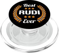 Best Rudi Ever Divertente detto Nome Rudi PopSockets PopGrip per MagSafe