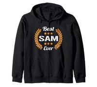 Best Sam Ever Divertente Detto Nome Sam Felpa con Cappuccio