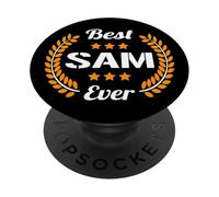 Best Sam Ever Divertente detto Nome Sam PopSockets PopGrip Adesivo