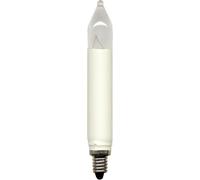Best Season Candele di ricambio per catene luminose, E10, 3 W/8 V, 2 pezzi su carta