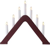 Best Season Jarve candeliere, legno, E10, Red
