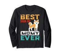 Best Shiba Inu Dog Mommy Ever For Mom Funny Dogs Lover Maglia a Manica