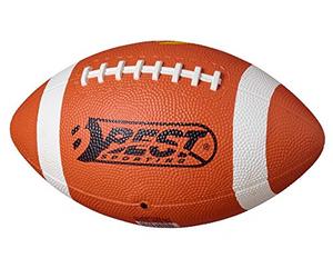 Best Sport-Pallone da Football americano, colore: marrone/bianco