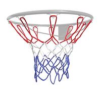 Best Sporting 64039 - Rete per canestro da basket per anello con diametro 45 cm, multicolore