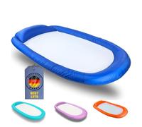 Best Sporting Amaca gonfiabile ad acqua Mesh Mat I materasso ad aria con rete | Pool Lounge Float I divertimento estivo per adulti I peso massimo 100 kg (blu)