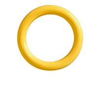 Best Sporting Anello sommergibile, Liscio o con lamelle, Giallo, Verde o Rosso (Giallo-Liscio)