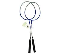 Best Sporting Badminton Set Federballset 2 Federballschläger+1 Palla, 2 Designs