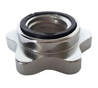 Best Sporting - Chiusura a stella per manubri, 1 pezzo, 2 o 4 pezzi, chiusura a stella professionale per manubri da 30/31 mm, facile da applicare, cromata, morsetti per manubri