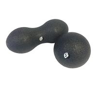 Best Sporting Set di palline per massaggi, 1 pallina fasciale, per l'auto-massaggio, 1 palla per fascia, per massaggiare aree muscolari più grandi, estremamente robusta