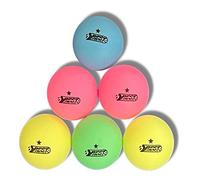 Best Sporting Palline da ping pong colorate al neon 6 pezzi