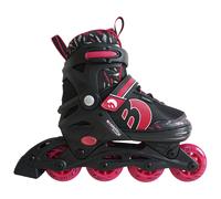 Best Sporting Pattini Inline Bambini, Regolabile, Abec 7, Verde Turcheseblu Rosa