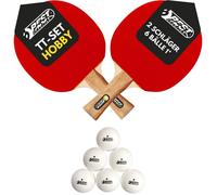 Best Sporting Racchette Tennis da Tavolo Set Hobby I 2 Pipistrello Tt E 1
