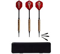 Best Sporting Safety-Freccette Fortune I 3 Freccette con Punta in plastica e Manicotto in Ottone, Set Softdart I Frecce E-Dart da 16, 18 o 21 g, con Punte di Ricambio e Custodia per Freccette