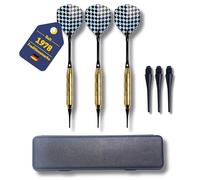 Best Sporting Safety-Freccette Fortune I 3 Freccette con Punta in plastica e Manicotto in Ottone, Set Softdart I Frecce E-Dart da 16, 18 o 21 g, con Punte di Ricambio e Custodia per Freccette