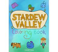 Best Stardew Valley Coloring Book - Includes Chickens, Ducks, Junimos, Slimes, Pelican Town, Buildings, Interiors - 25 Hand-drawn Images