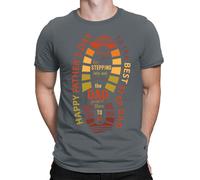 Best Step Dad Ever Father Day T-Shirt Caring Dad Daddy Maglietta da uomo #FD