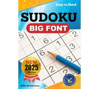 Best Sudoku Big Font Book: Top Logic Puzzles to Boost Memory and Keep an Active Mind
