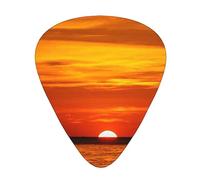 Best Sunsets on Koh Rong Plettri per chitarra con scatola organizer Plettri per chitarra 12PCS 3 spessore sottile medio pesante 0,46 0,71 0,96 mm plettri per chitarra acustica elettrica o basso