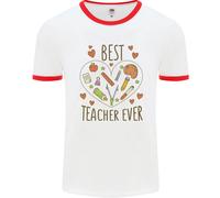 Best Teacher Ever Insegnamento Matematica Inglese Scienza Uomo Ringer