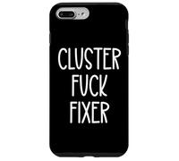 Best Team Ever Coworker Cluster Fuck Fixer of Everything Dad Custodia per iPhone 7 Plus/8 Plus