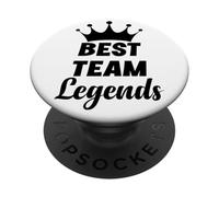 Best Team Ever Employee Appreciation Coworker Work Legends PopSockets PopGrip Adesivo