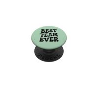 Best Team Ever Retro anni Settanta Ondulato Tipografia Design PopSockets PopGrip Adesivo