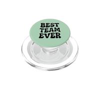 Best Team Ever Retro anni Settanta Ondulato Tipografia Design PopSockets PopGrip per MagSafe